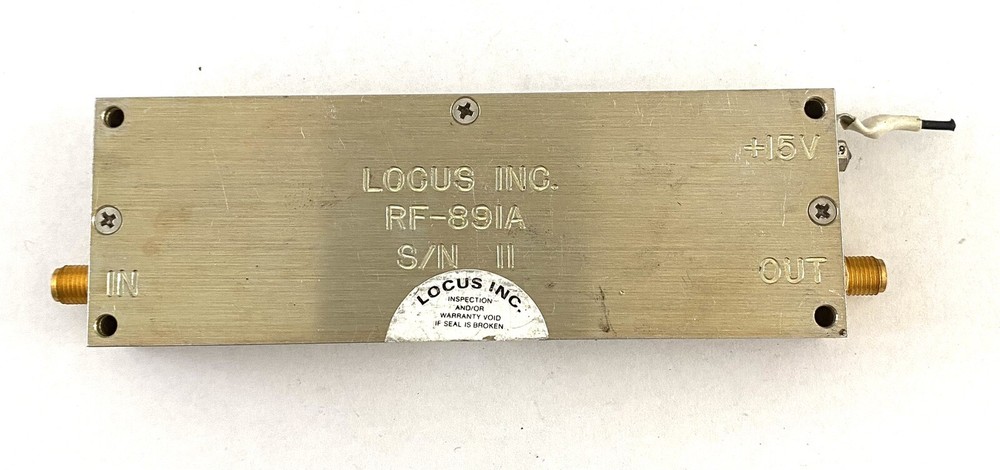 Locus inc RF-891A  15V