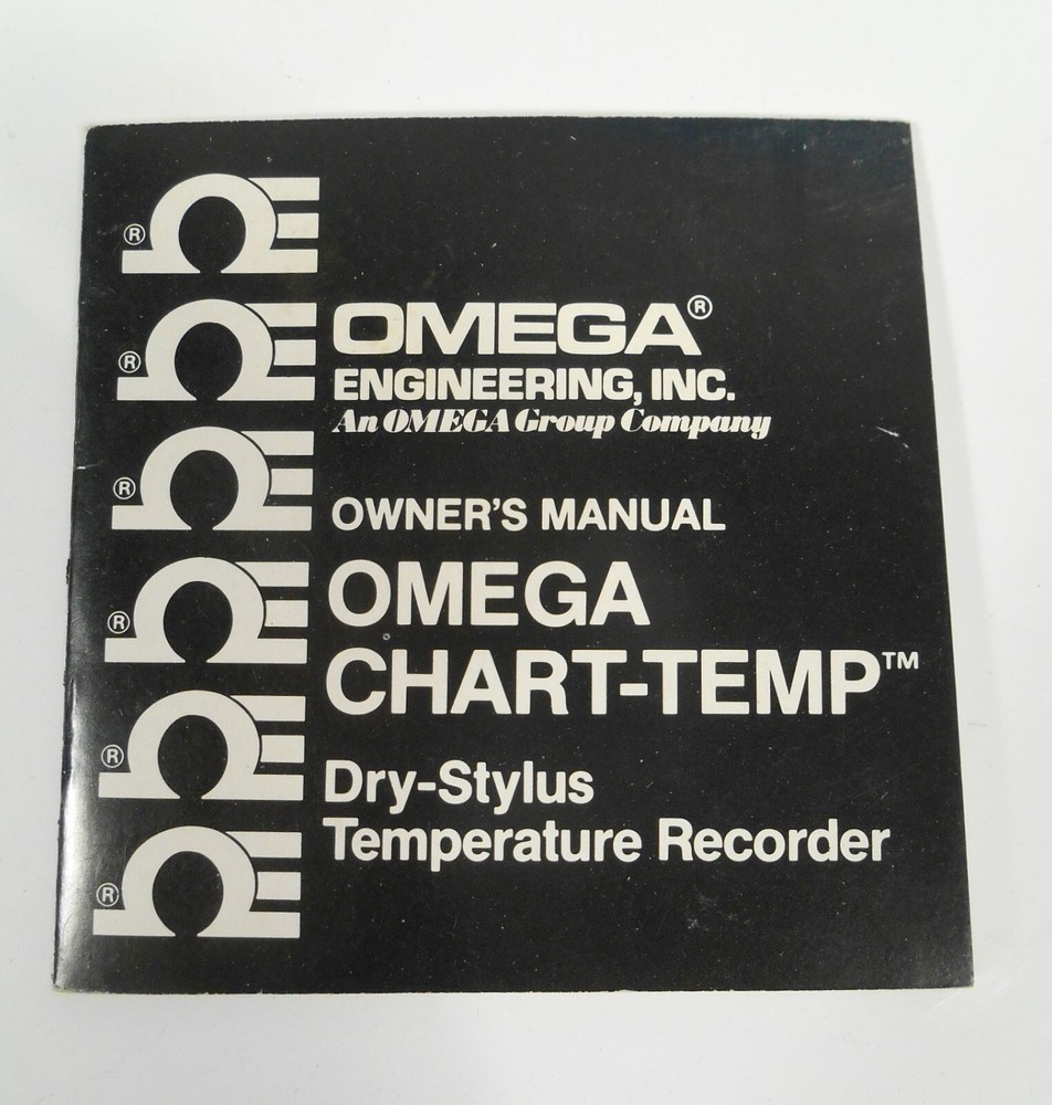 Omega Engineering Chart-Temp 24 Hour Spring Wound Temperature Recorder w/Charts