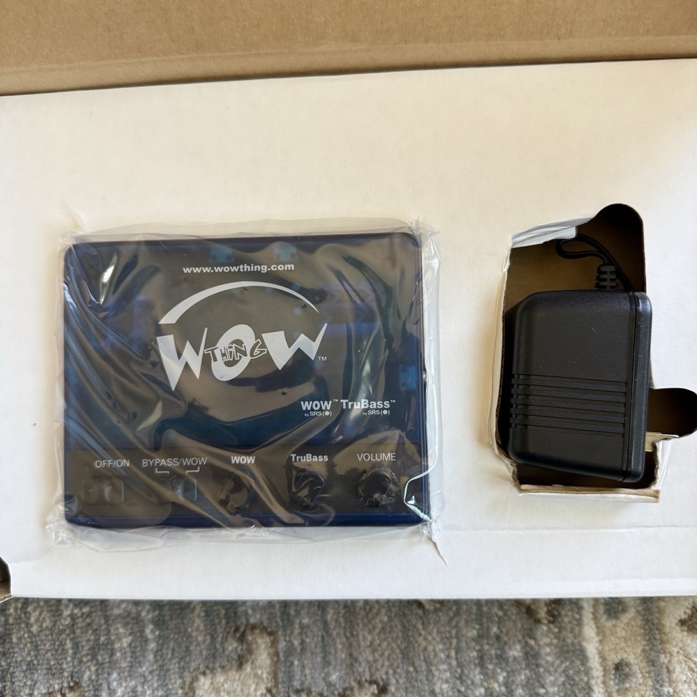 SRS Labs Wow Thing Trubass Audio Processor Never Used New Open Box Windows Mac