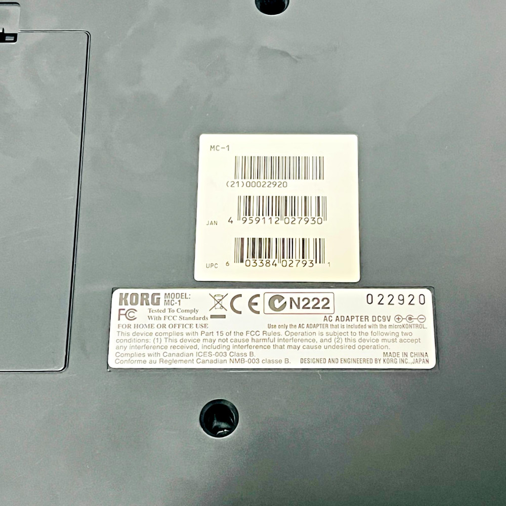 KORG MC-1 MIDI Keyboard Controller 49-Key USB MIDI Control Surface from Japan