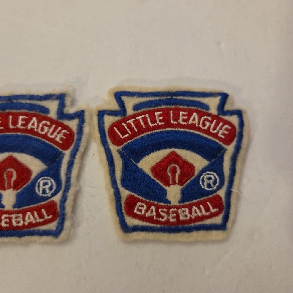 Vintage Little League Baseball Patch Lot (2)