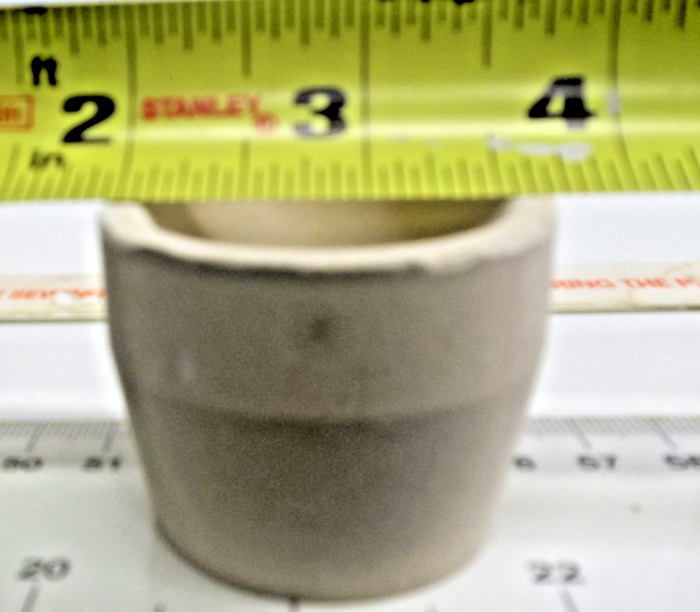 LMINE MgO Cupels Magnesia No. 8A(1-3/4"), Each