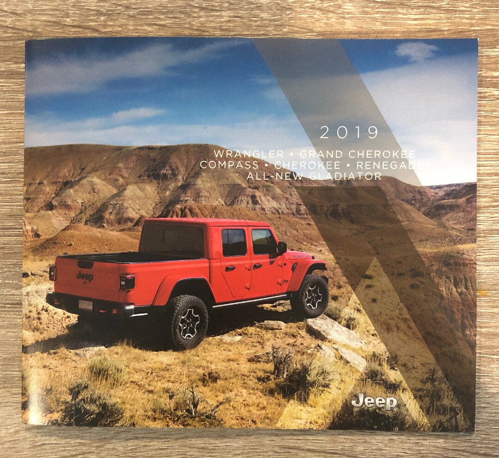 2019 JEEP FULL LINE 20-page Original Sales Brochure