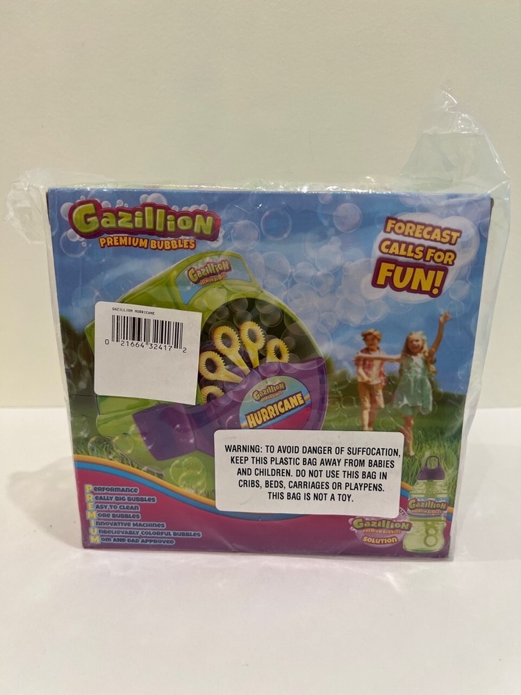 New Gazillion Bubbles Hurricane Machine