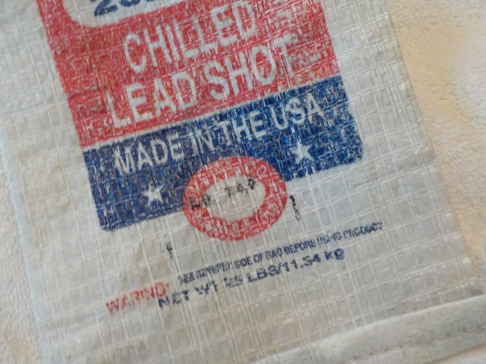 LAWRENCE BRAND NYLON SHOT BAG EMPTY