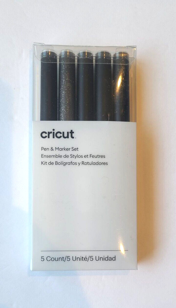 Cricut Multi Pen Set, Black 5 Pcs 2002948