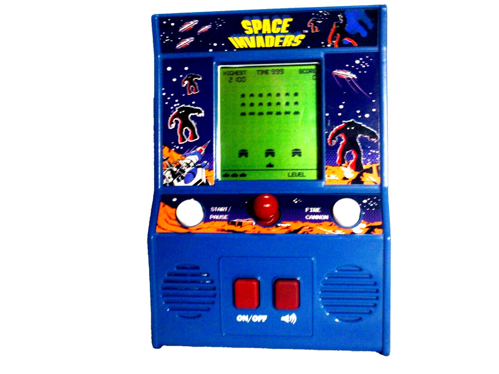 SPACE INVADERS Mini Classic Atari Arcade Console 09527 Taito works Tested