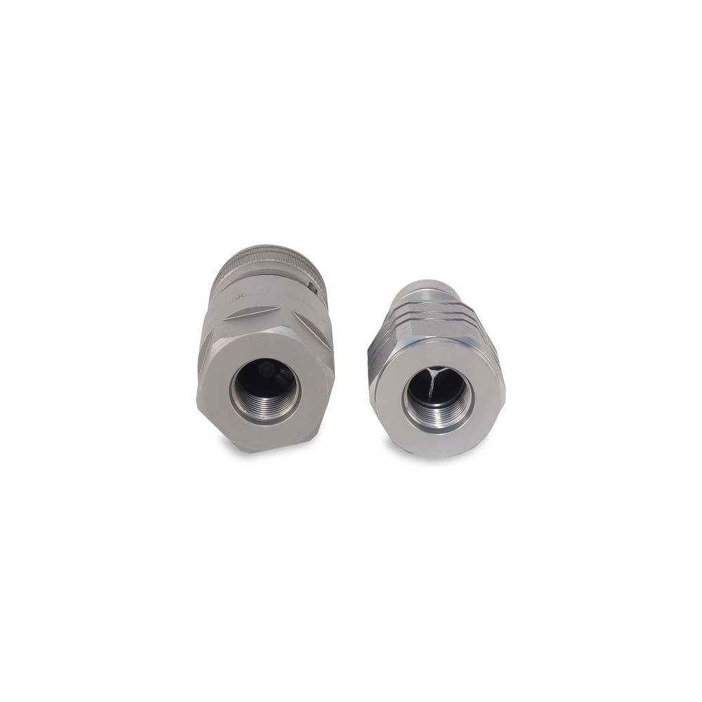 1/2″ Flat Face Hydraulic Quick Couplers Set - 1/2″ SAE Thread