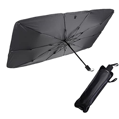 Foldable Car Windshield Umbrellas, Sun Shade Umbrella for Front Windows, Large