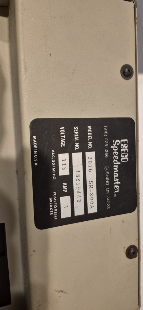 ESECO Speedmaster SM800A Digital Color Analyzer