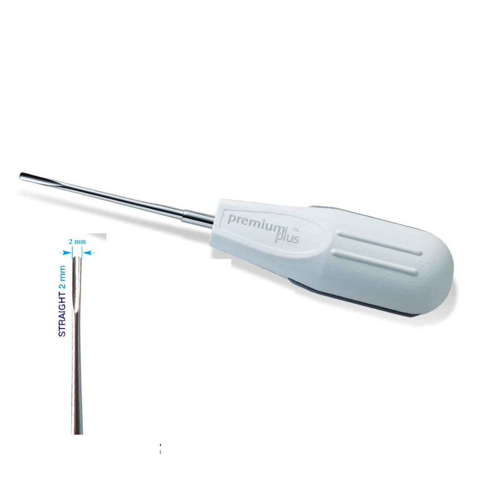 Premium Plus OMM-LXT-2S Root Elevator 2S Luxating Periotome Type Stainless Steel