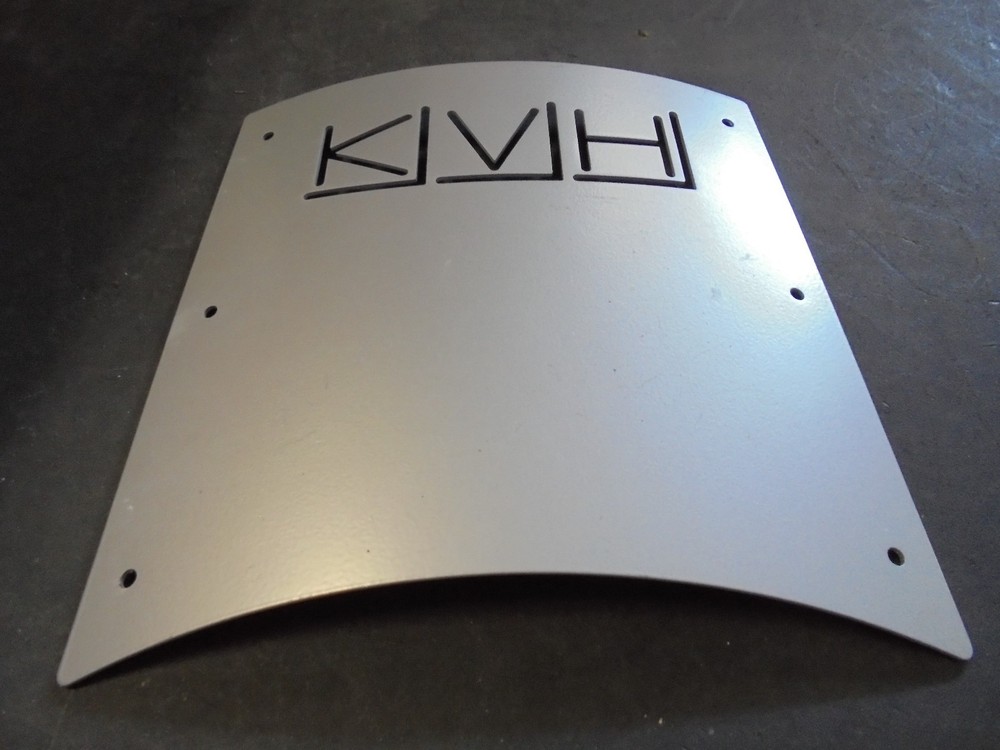 KVH NAME PLATE 9" X 8.5"