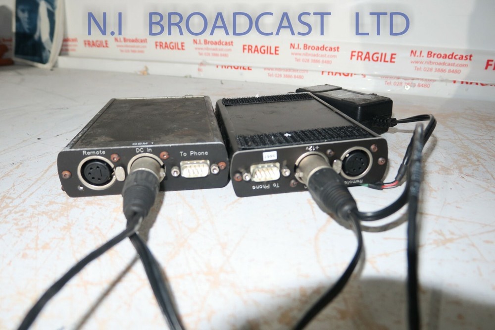 2x GSM remote interface units for SNG truck etc