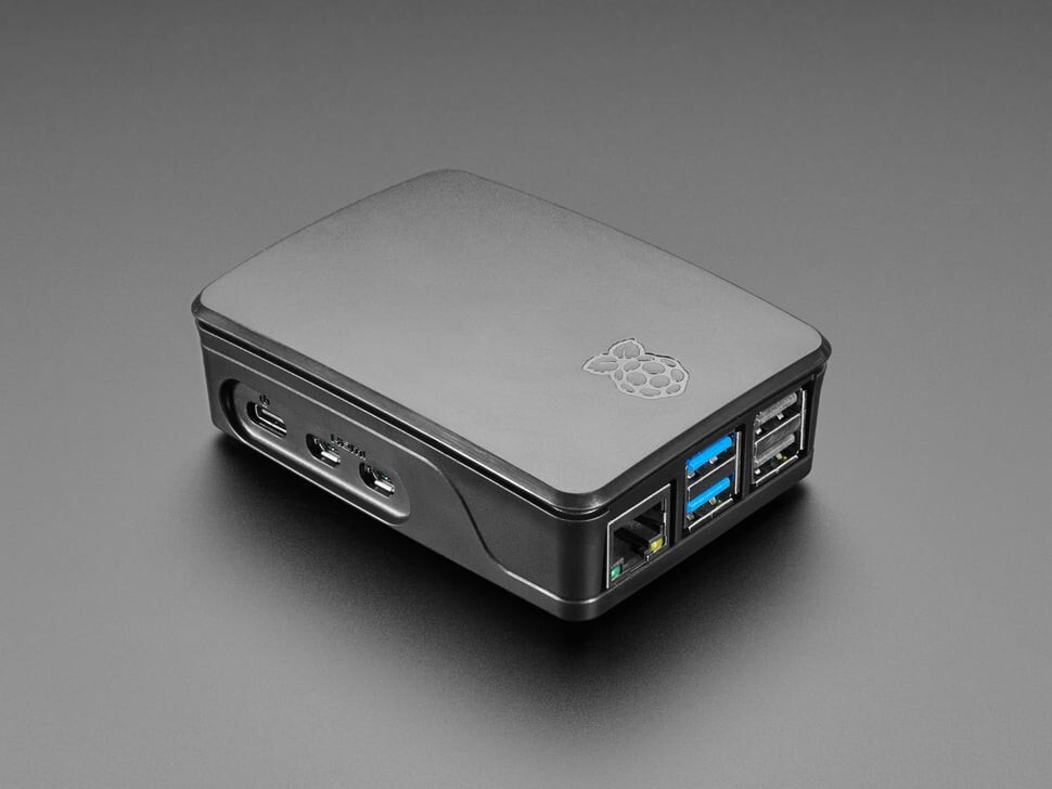 Raspberry Pi 5 Official Case w/ Active Cooling Fan - Black (SC1160) 🇺🇸