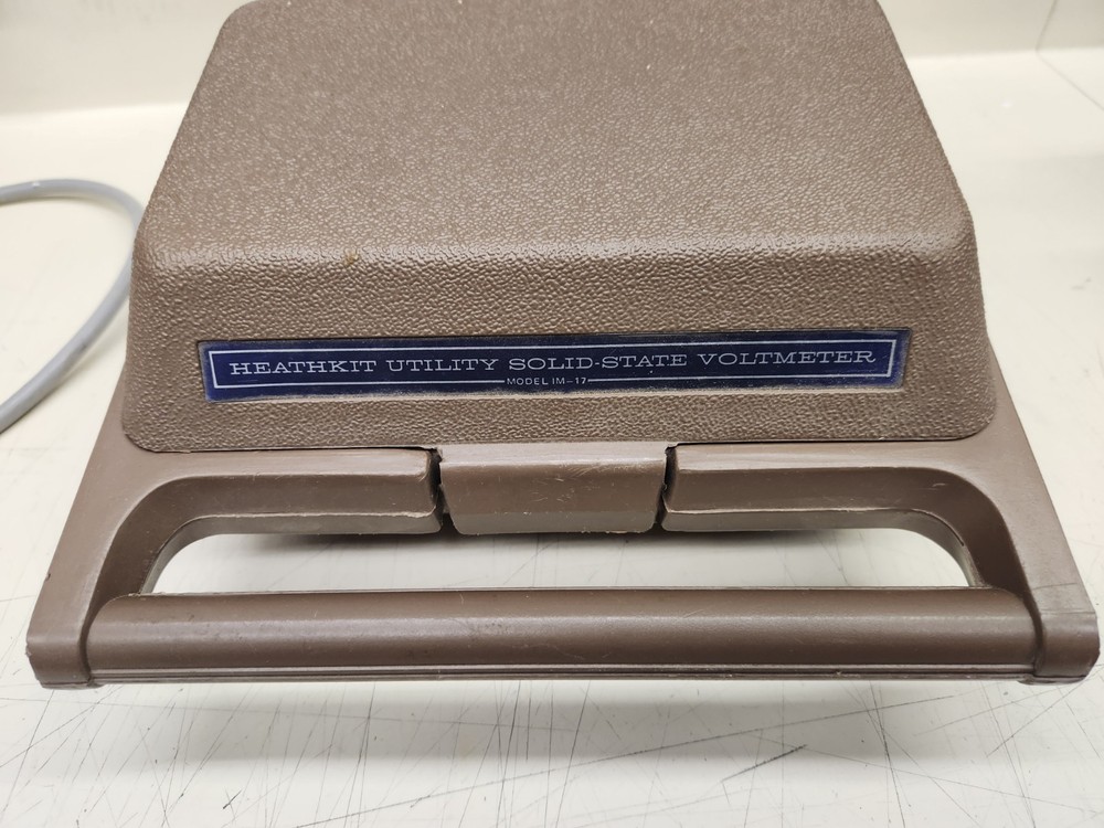 HEATHKIT UTILITY SOLID STATE VOLTMETER MODEL IM-17