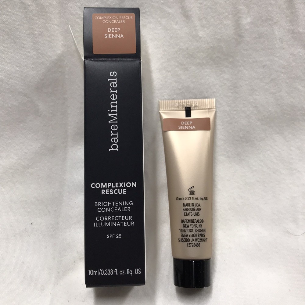 bareMinerals Complexion Rescue Brightening Concealer Deep Sienna 10ml New