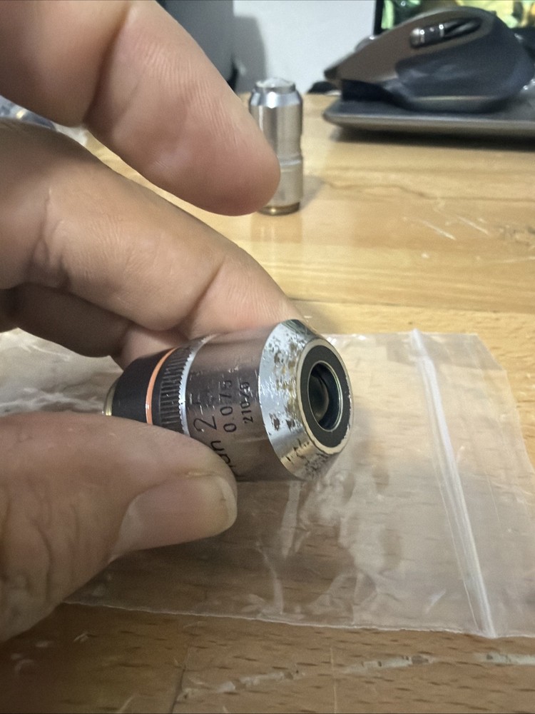 Nikon M Plan 2.5 0.075 210/0 Microscope Objective