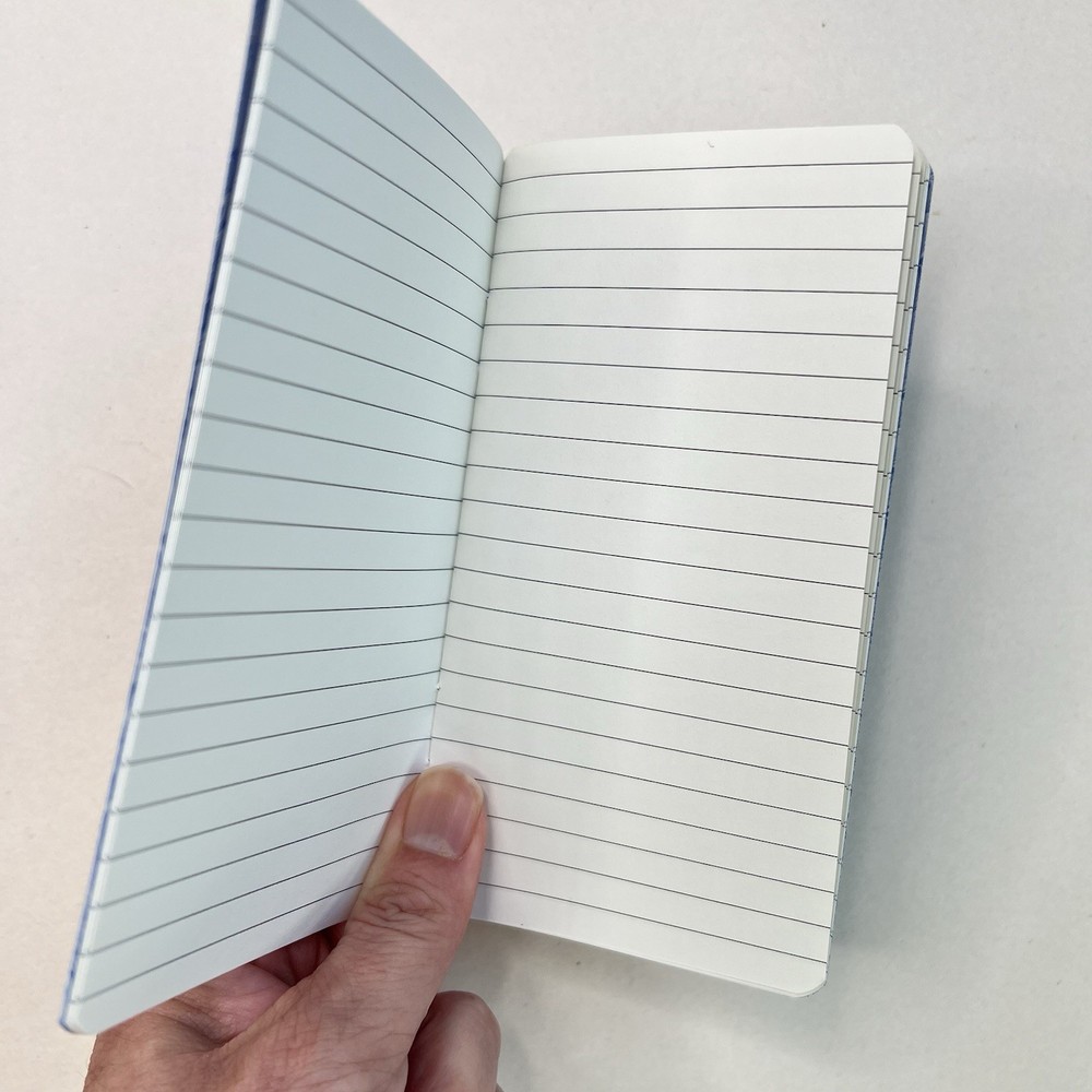 3 Vintage Style Pocket Notebooks Lined Plain Graph Pages