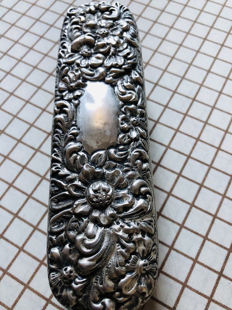 Antique Sterling Silver Clothes Brush