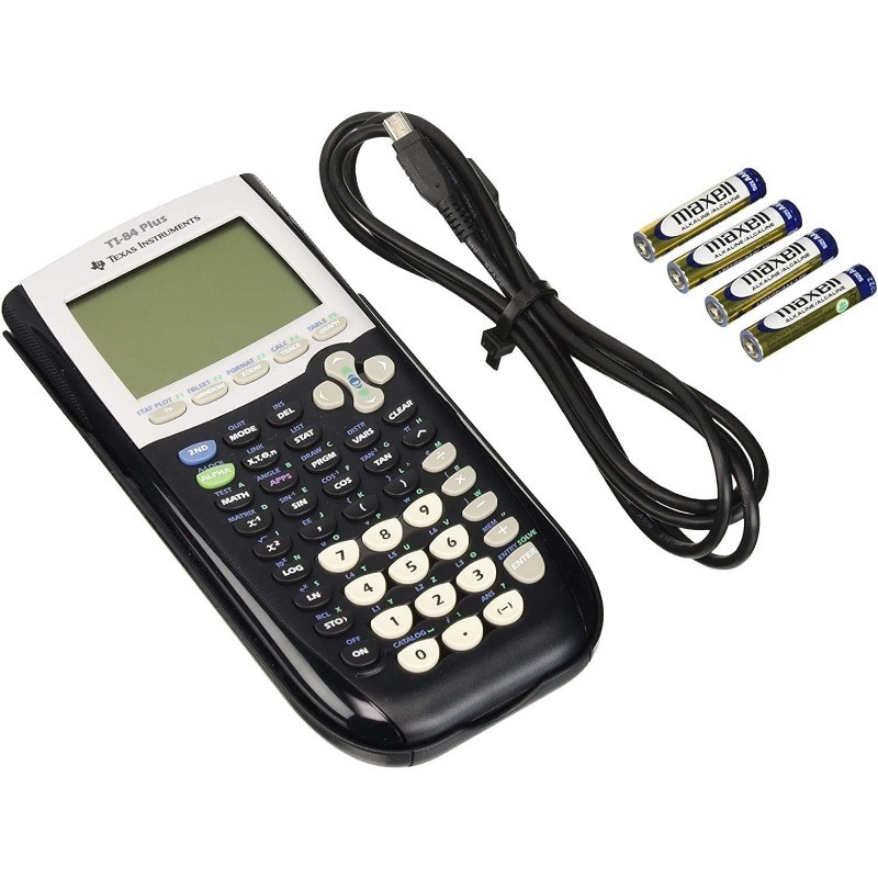 TI-84 Plus Graphing Calculator Black