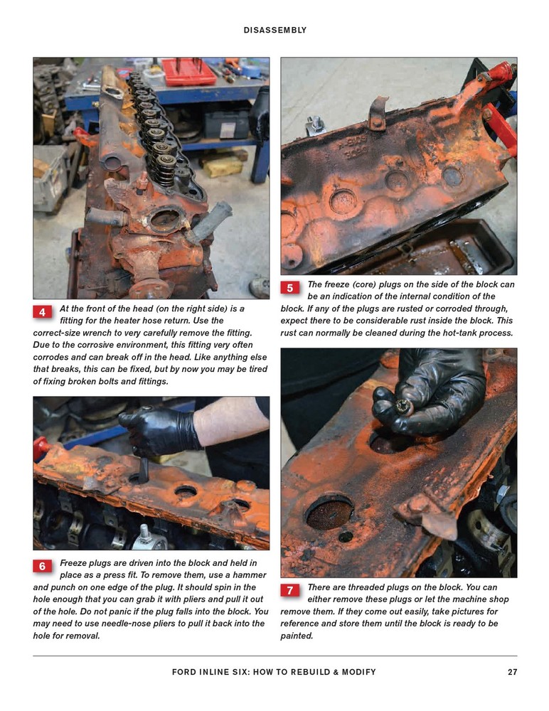 Ford Inline Six Engine Rebuild & Modification Guide for Mustangs & Falcons