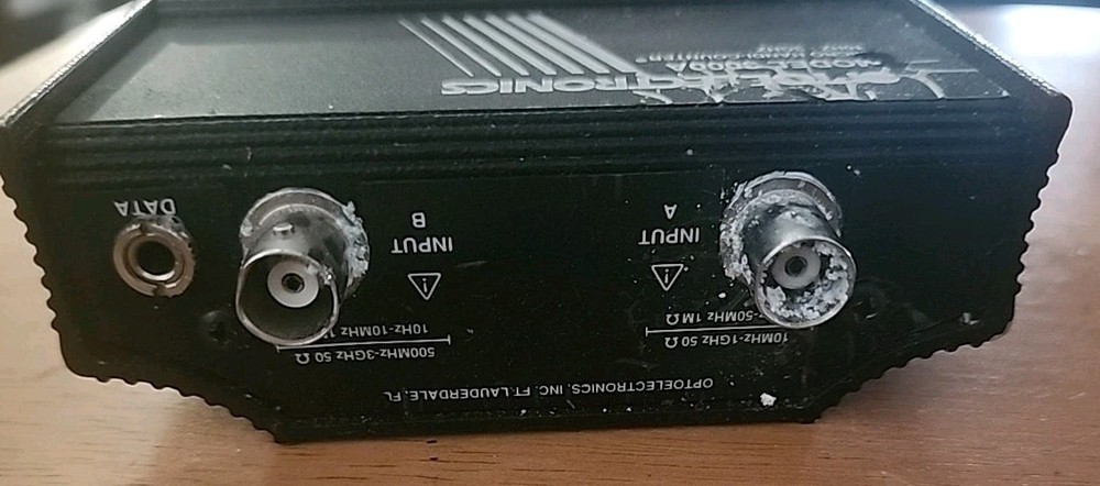 Optoelectronics Frequency Counter 3000A 10hz- 3ghz Dual Input Untested