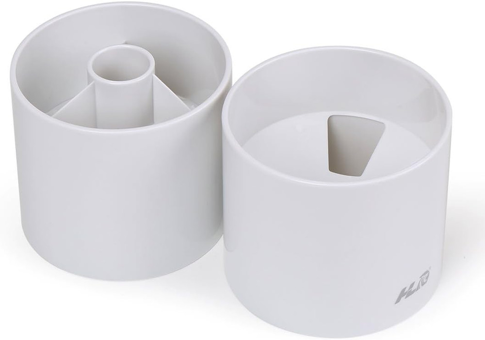 4" Practice Green Golf Cup - Bright White Plastic 2Pcs