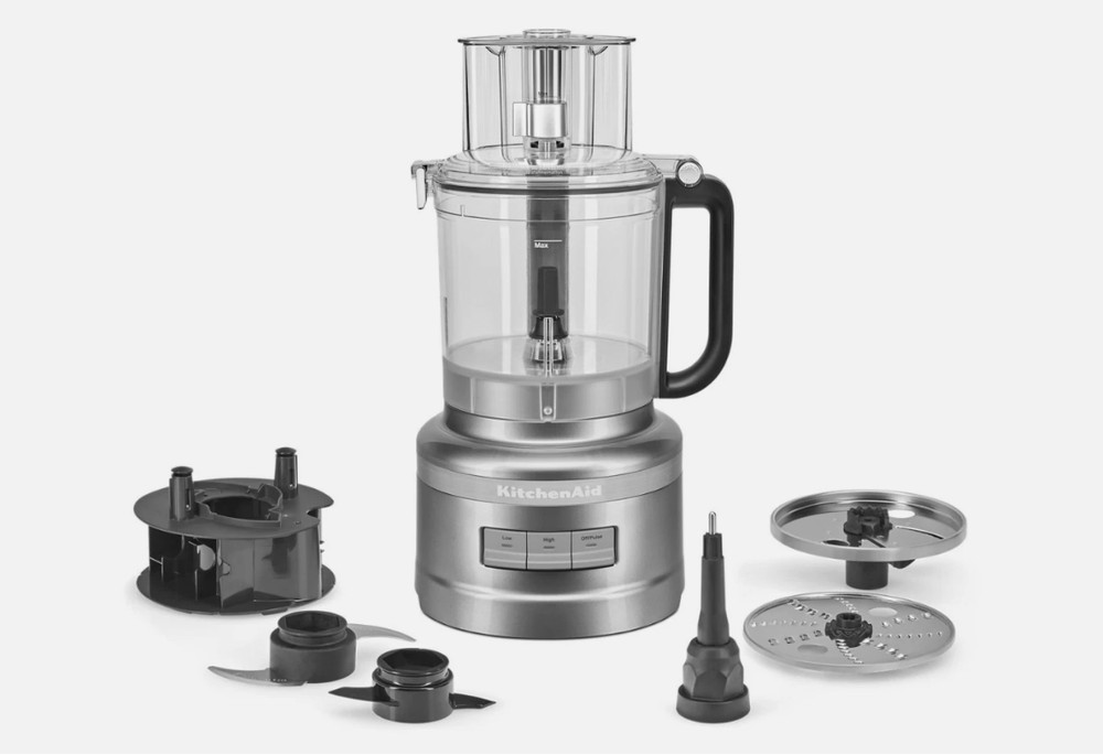 KitchenAid 13-Cup Food Processor with Dicing Kit - Contour Silver