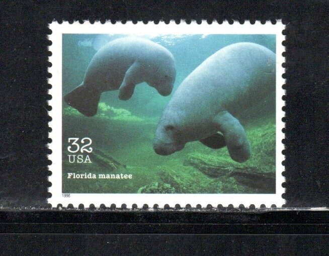 3105o * FLORIDA MANATEE *  U.S. Postage Stamp  MNH