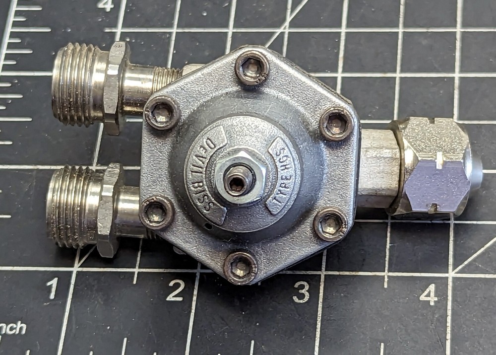 HGS GUN REGULATOR Devilbiss SS Air Pilot Fluid Regulator [OF19]