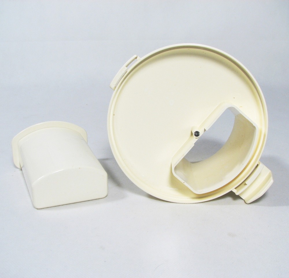 Sunbeam Model 14181 Oskar Food Processor Replacement Part Lid & Pusher EUC