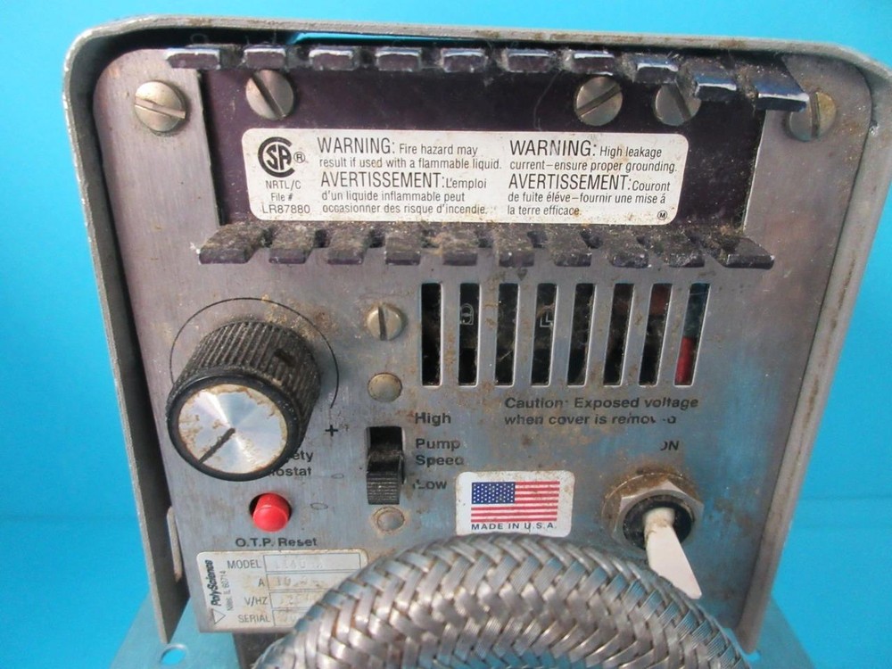 PolyScience VWR Refrigerated/Heating Circulating Bath Head Pump Model 1140-A