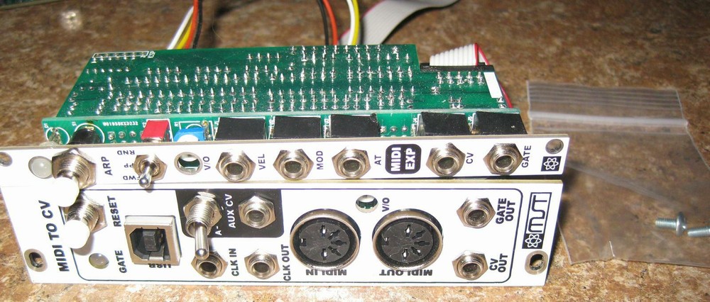 Mattson Synthrotek MIDI - CV w/ Expander eurorack module