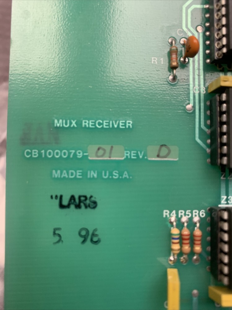 WESTRONICS MUX RECEIVER CB100079-01 REV.D