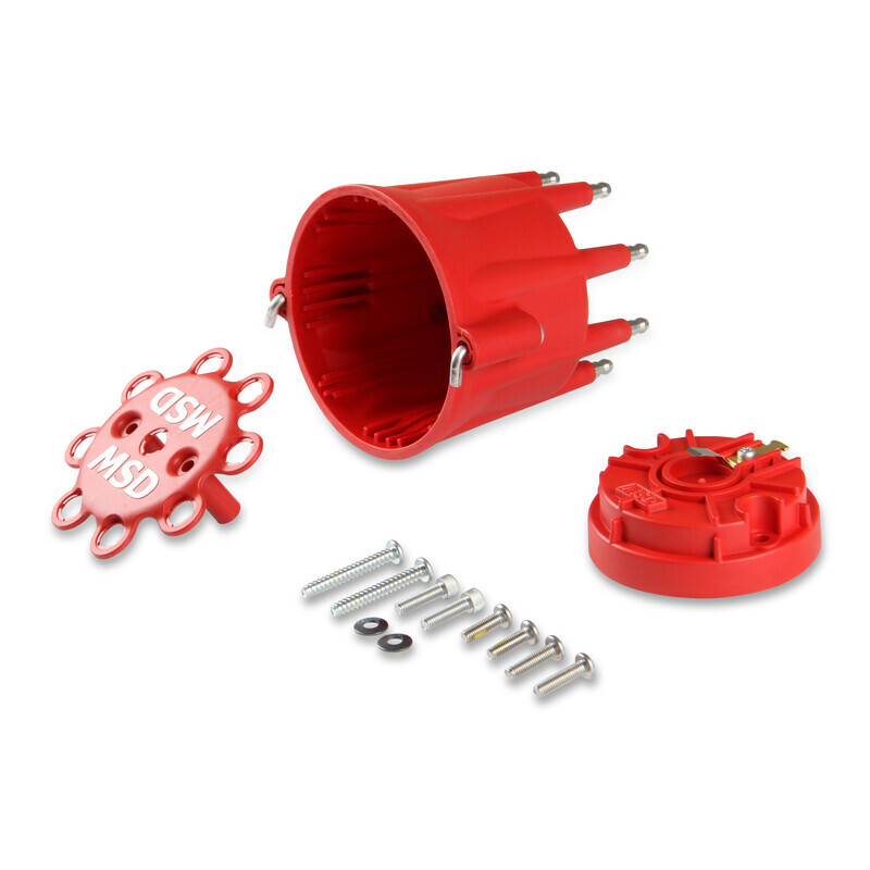 MSD Distributor Cap/Rotor Kit 84335; Replacement for MSD Billet, MSD Pro-Billet