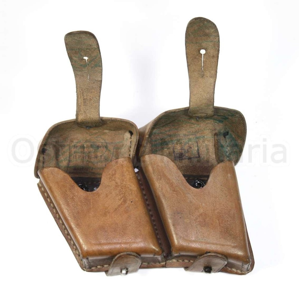 Original WW2 M95 Steyr Mannlicher ammunition pouch Marked