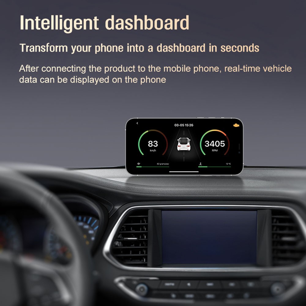 Bluetooth OBD2 Scanner Diagnostic Tool with AI Repair Guides Wireless Scan Tool