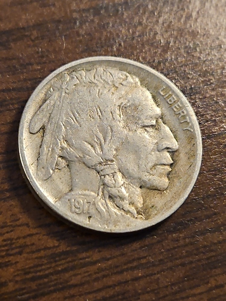 1917 P Buffalo Nickel