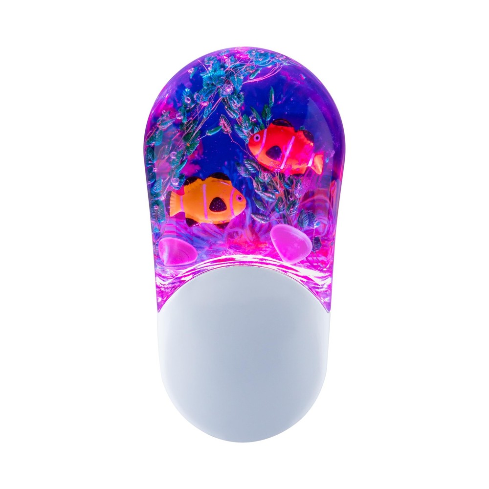 Lights By Night Tropical Aqualites LED 1 Pack, Blue/White - Fish
