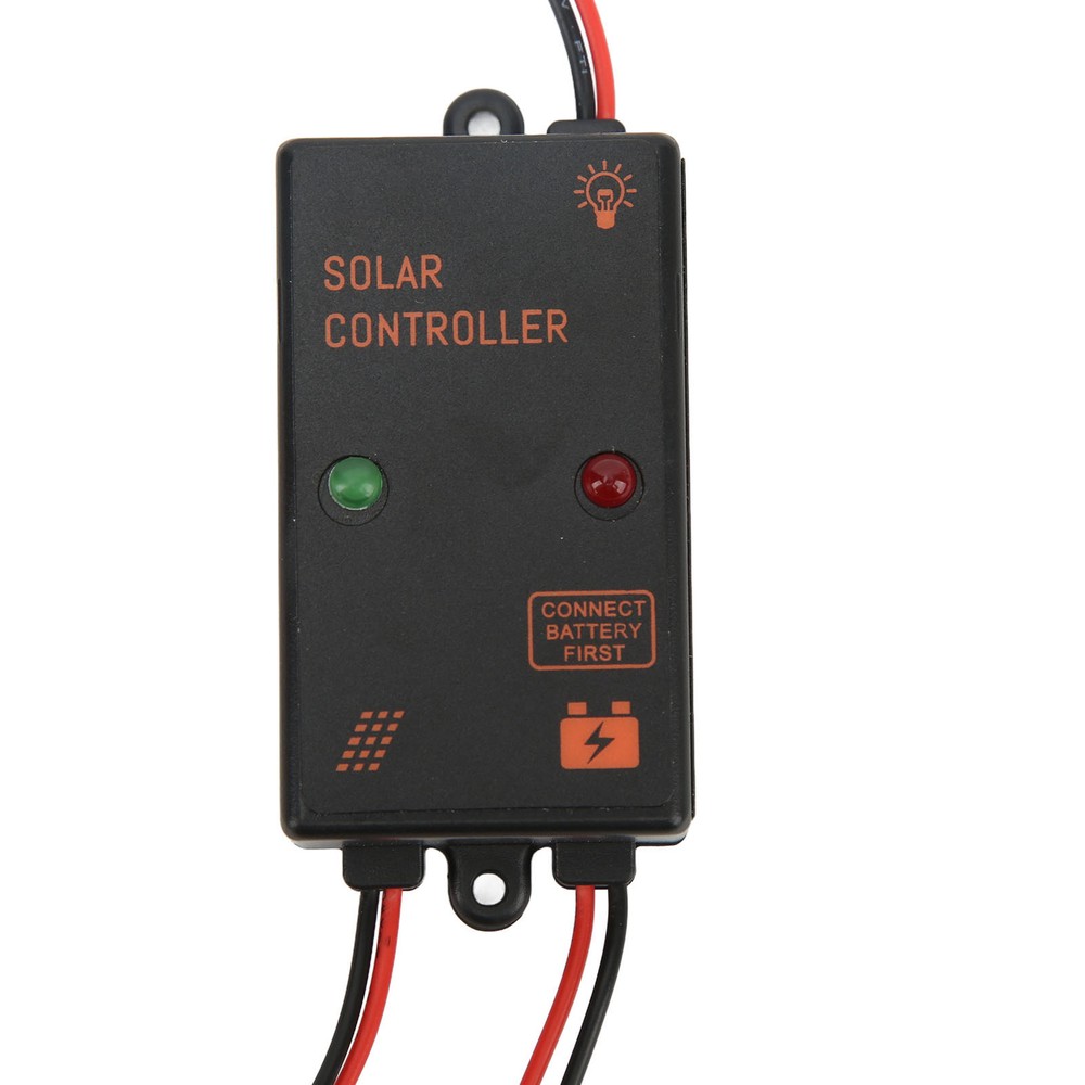 Solar Panel Controller IP67 Waterproof 24H Work PWM Controller 5A 6V 12V