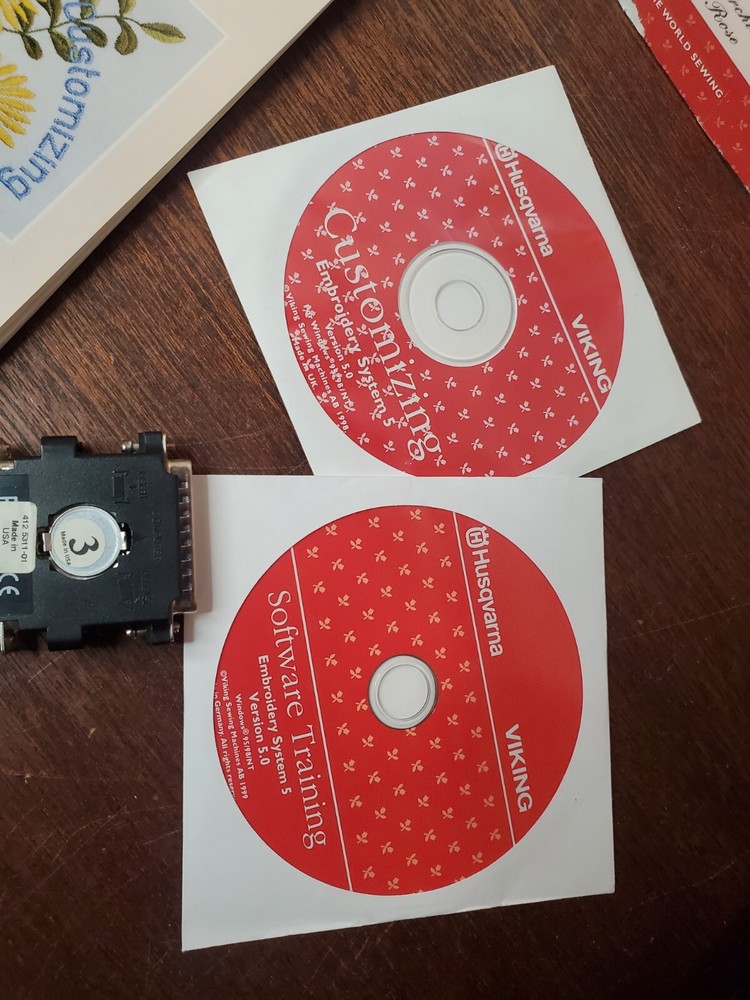 Husqvarna Viking Customizing Embroidery System 5 Windows 95 98 NT Version 5.0