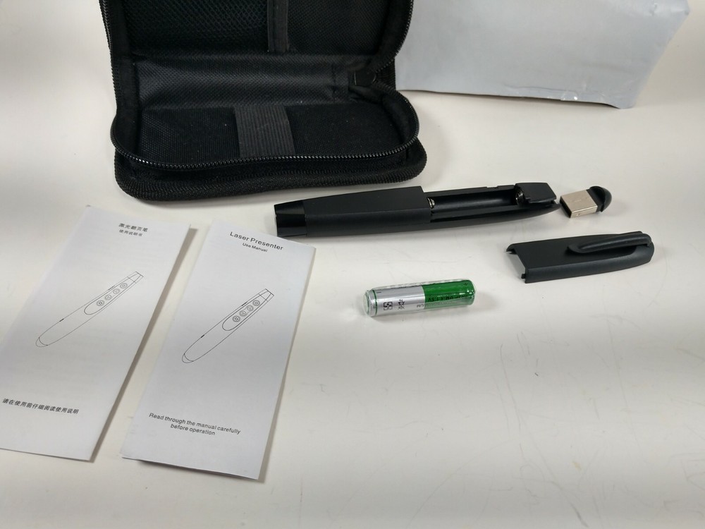 Wireless Presenter Laser Pointer Pen Remote Control For Powerpoint Presentation