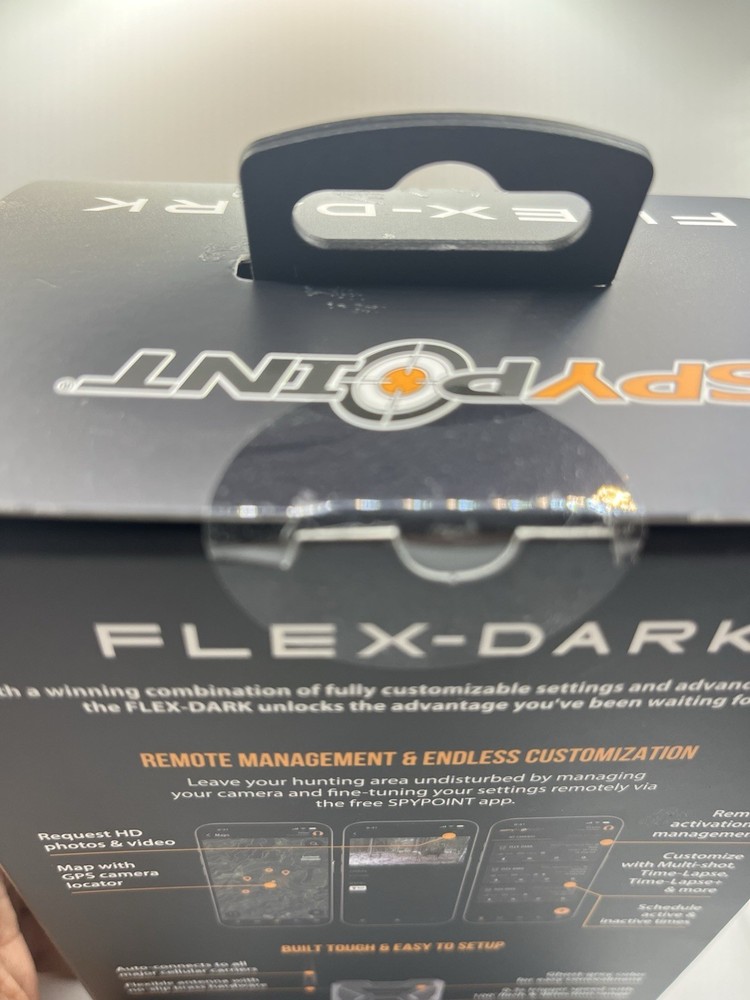 SPYPOINT Flex-Dark Cellular Trail Camera (FLEX-DARK) New SEALED