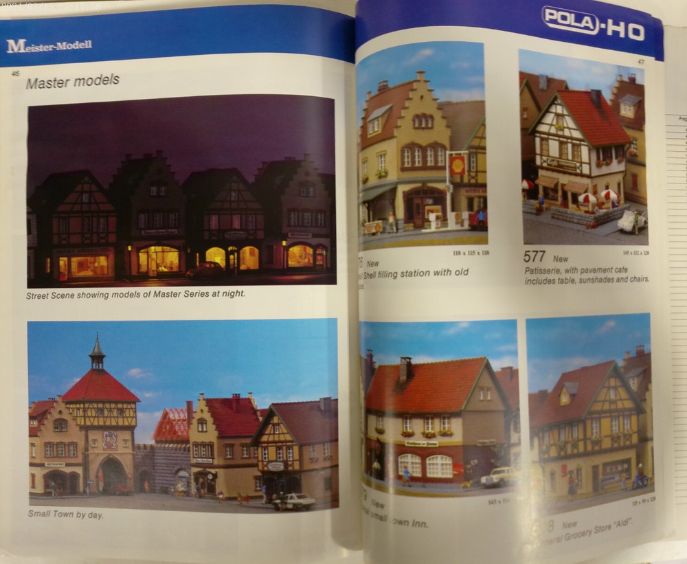 POLA 1983 Model Construction Kits HO-N Catalog