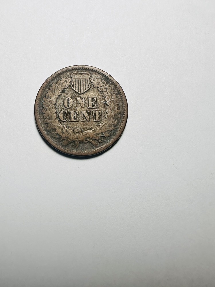 1864-L Indian Cent #444