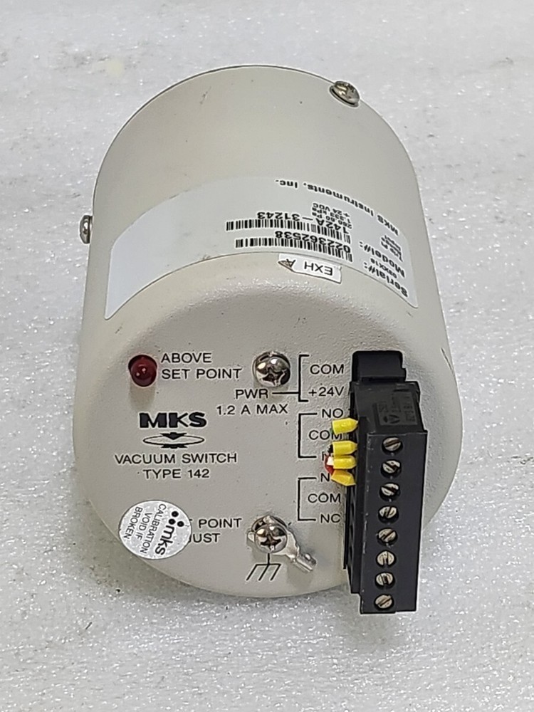 MKS BARATRON VACUUM SWITCH TYPE 142 142A-31243