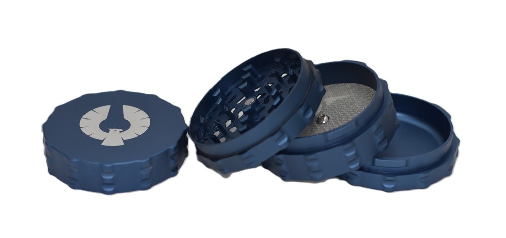 Phoenician - Large 4 Piece Blue Grinder Authentic