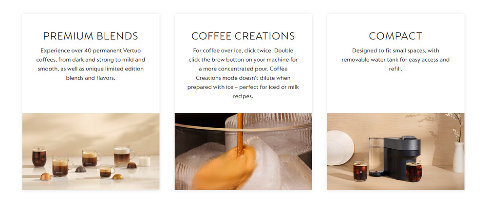 Vertuo Pop+ Aqua Mint, Coffee & Espresso Maker