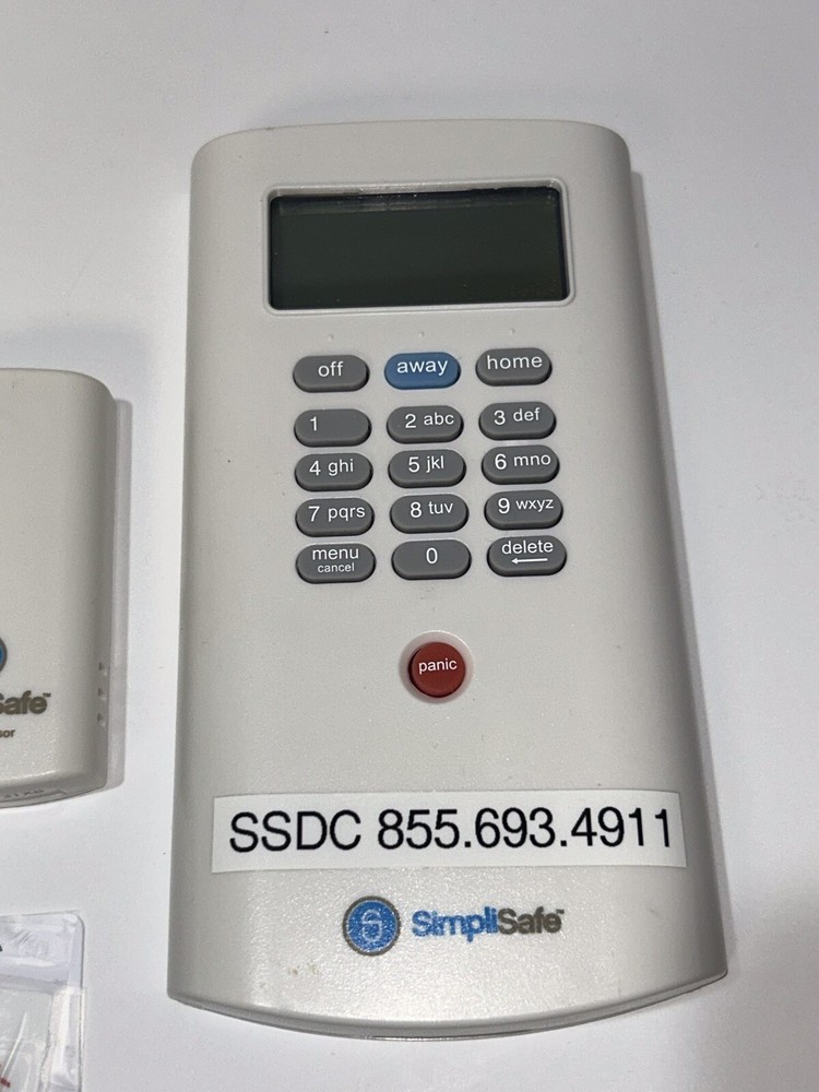 Gen 1 simplisafe wireless home security system