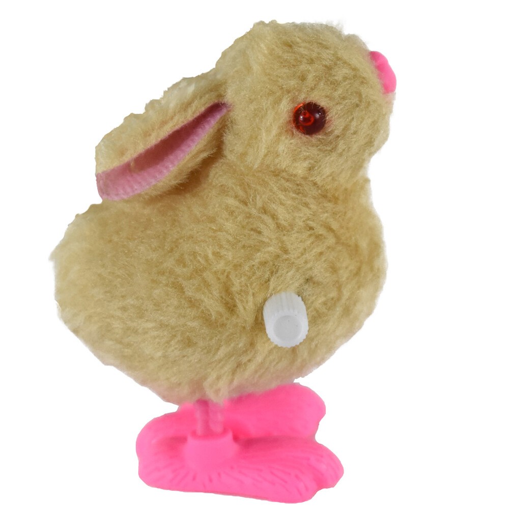 Wind Up Hopping Bunny Easter Egg Bunny 2 Pack (Yellow)